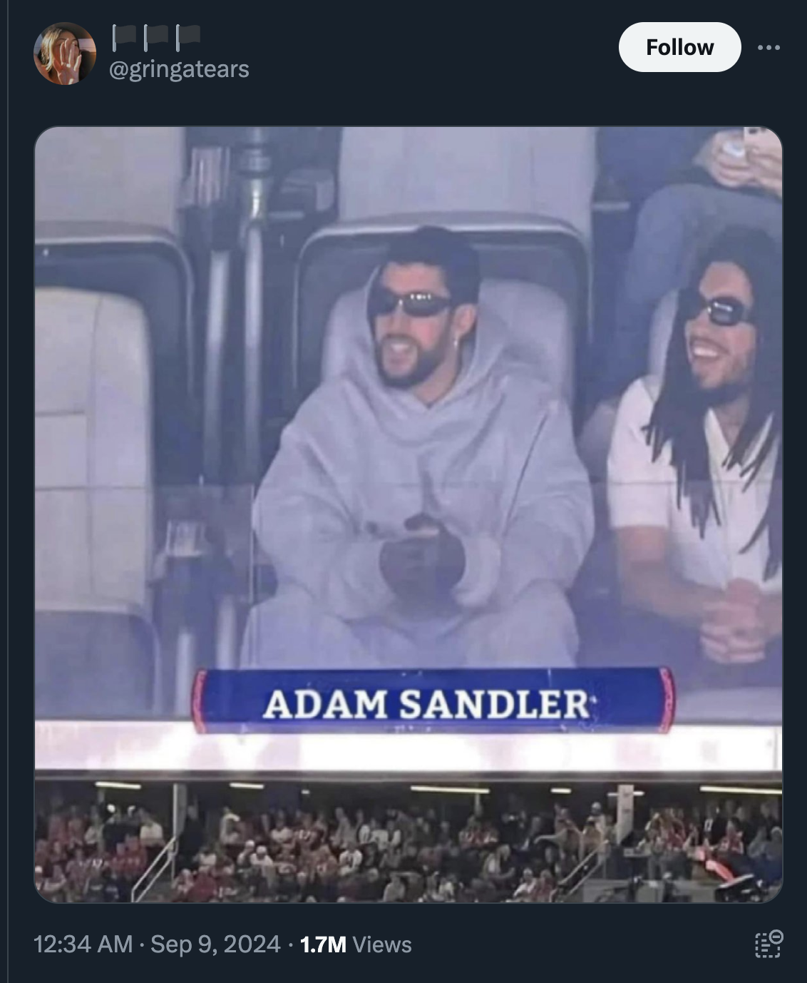 bad bunny adam sandler - The Adam Sandler 1.7M Views